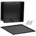 CU-4478-B by Bud Industries - BOX ALUM BLACK 7.500""L X 7.500""W