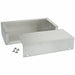 CU-482-A by Bud Industries - BOX ALUM NATURAL 4""L X 8""W