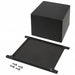 CU-5475-B by Bud Industries - BOX ALUM BLACK 4.750""L X 4.750""W