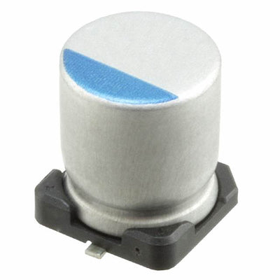 PCV1K100MCL1GS by Nichicon - ALUMIN CAP POLY 10UF 20% 80V SMD