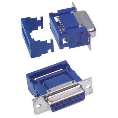 CWR-281-15-0000 by CW Industries - CONNECTOR D-SUB PLUG 15POS IDC