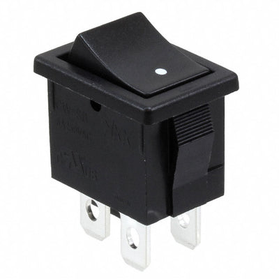 CWSB21AA3F by NKK Switches - ROCKER SWITCH DPST 6A 250V