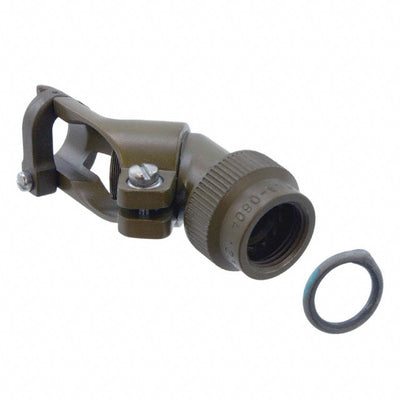 SLC41AB-0804A by TE Connectivity Aerospace, Defense and Marine - CONNECTOR BACKSHELL SZ8 OLIV 7/16-28