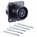 CXC3102A14S6S by Conxall/Switchcraft - CONNECTOR RECPT FMALE 6P SILVER CRIMP