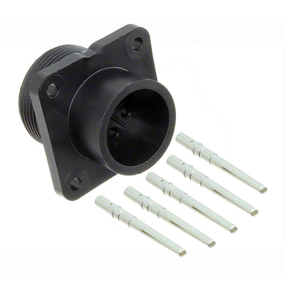 CXC3102A16S8P by Conxall/Switchcraft - CONNECTOR RECPT MALE 5POS SILVER CRIMP