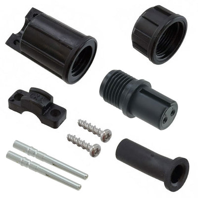 CXC3106A10SL4S by Conxall/Switchcraft - CONNECTOR PLUG FMALE 2P SILVER CRIMP