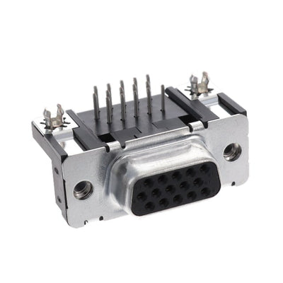 D02-M15SAG-21L9E by JAE Electronics - CONNECTOR 15 POS SCKT PCB R/A HDR