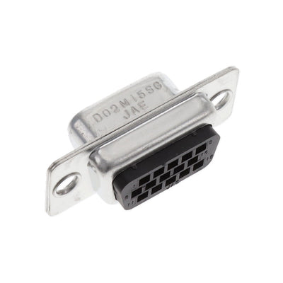 D02-M15SG-N-F0 by JAE Electronics - CONNECTOR D SUB 15 POS SOCK CABLE CON
