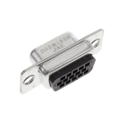 D02-M15SG-N-F0 by JAE Electronics - CONNECTOR D SUB 15 POS SOCK CABLE CON