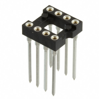 D0808-42 by Harwin Inc. - CONNECTOR IC DIP SOCKET 8POS GOLD