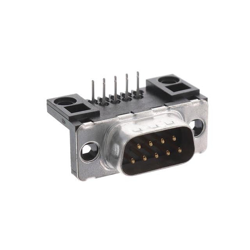 D09P13A4PA00LF by Amphenol ICC (FCI) - CONNECTOR D-SUB PLUG 9POS R/A SLDR