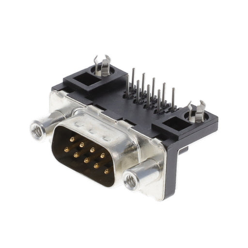 D09P23A4GV00LF by Amphenol ICC (FCI) - CONNECTOR D-SUB PLUG 9POS R/A SLDR