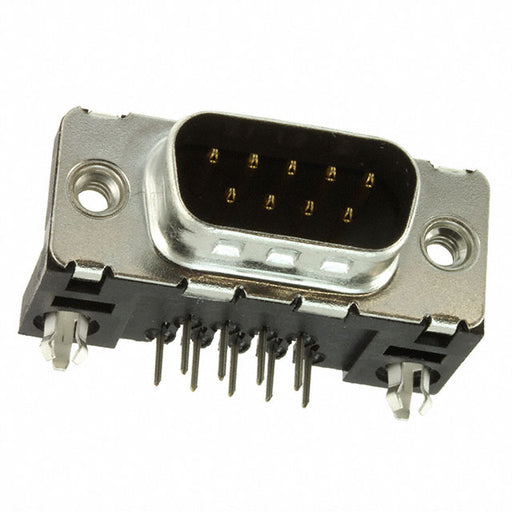 D09P33E6GX00LF by Amphenol ICC (FCI) - CONNECTOR D-SUB PLUG 9POS R/A SLDR