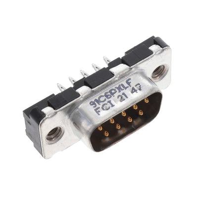 D09P91C6PX00LF by Amphenol ICC (FCI) - CONNECTOR D-SUB PLUG 9POS VERT PRESS