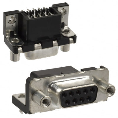 D09S13B6GV00LF by Amphenol ICC (FCI) - CONNECTOR D-SUB RCPT 9POS R/A SLDR