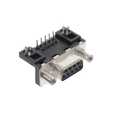 D09S23A4GV00LF by Amphenol ICC (FCI) - CONNECTOR D-SUB RCPT 9POS R/A SLDR