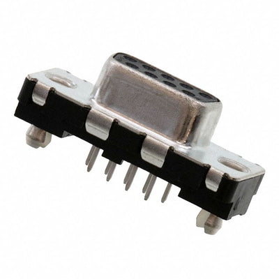 D09S24A6GX00LF by Amphenol ICC (FCI) - CONNECTOR D-SUB RCPT 9POS VERT SLDR