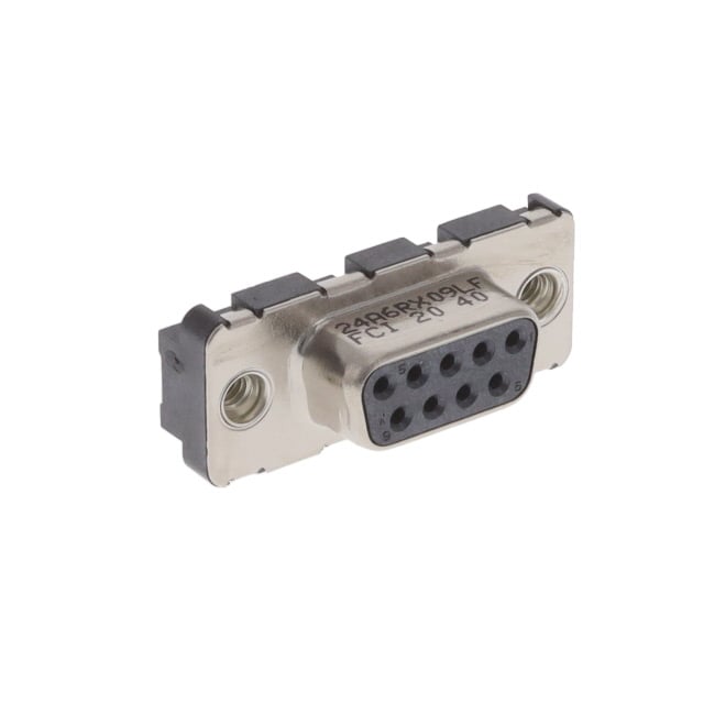 D09S24A6RX09LF by Amphenol ICC (FCI) - CONNECTOR D-SUB RCP 9P VERT SLD PASTE