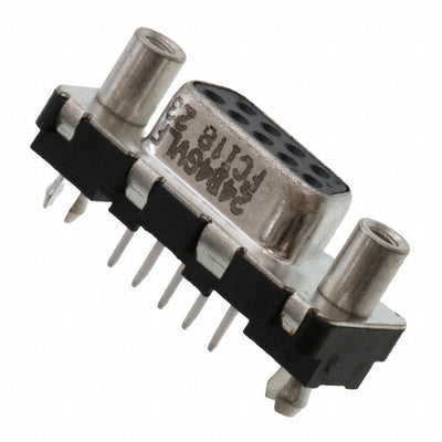 D09S24B4GV00LF by Amphenol ICC (FCI) - CONNECTOR D-SUB RCPT 9POS VERT SLDR