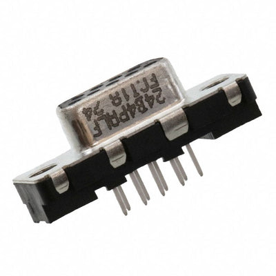 D09S24B4PA00LF by Amphenol ICC (FCI) - CONNECTOR D-SUB RCPT 9POS VERT SLDR
