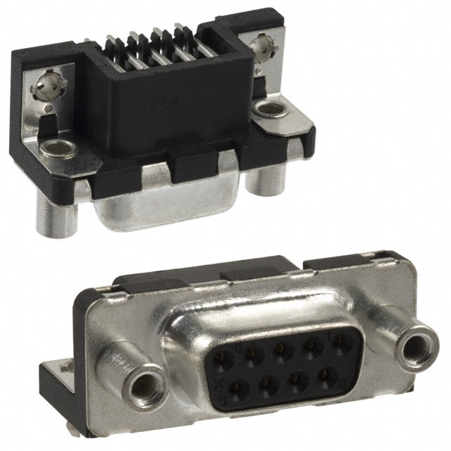 D09S33E4GV00LF by Amphenol ICC (FCI) - CONNECTOR D-SUB RCPT 9POS R/A SLDR