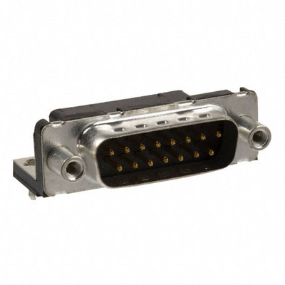 D15P13A4GV00LF by Amphenol ICC (FCI) - CONNECTOR D-SUB PLUG 15POS R/A SLDR