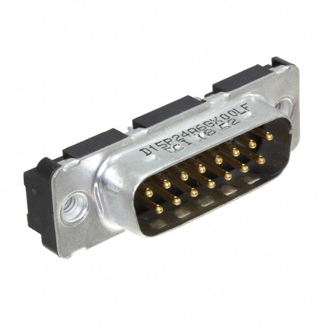 D15P24A6GX00LF by Amphenol ICC (FCI) - CONNECTOR D-SUB PLUG 15POS VERT SLDR