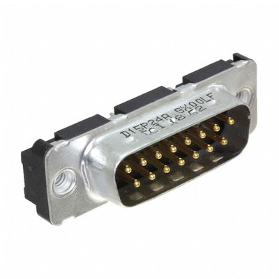 D15P24A4GX00LF by Amphenol ICC (FCI) - CONNECTOR D-SUB PLUG 15POS VERT SLDR