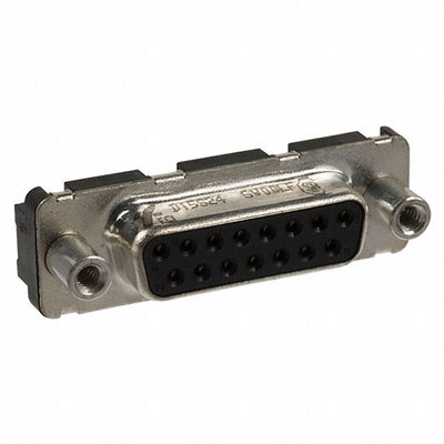D15S24B6GV00LF by Amphenol ICC (FCI) - CONNECTOR D-SUB RCPT 15POS VERT SLDR