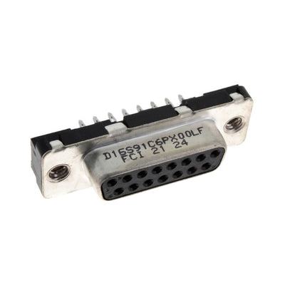 D15S91C6PX00LF by Amphenol ICC (FCI) - CONNECTOR D-SUB RCPT 15P VERT PRESS
