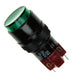 D16OAR11JGRNGRN by E-Switch - PUSH SWITCH BUTTON SPDT 8A 125V