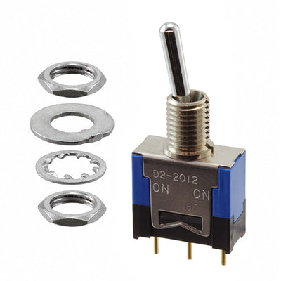 D22012P by NKK Switches - SWITCH TOGGLE SPDT 0.4VA 48V