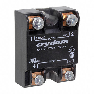 D2425KT-B by Sensata-Crydom - SOLIDSTATE RELAY SPST-NC 25A 24-280V