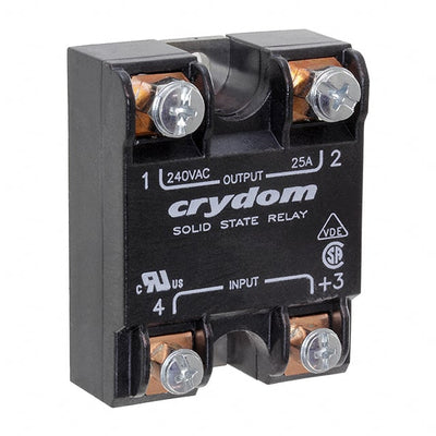 D2425KT by Sensata-Crydom - SOLIDSTATE RELAY SPST-NO 25A 24-280V