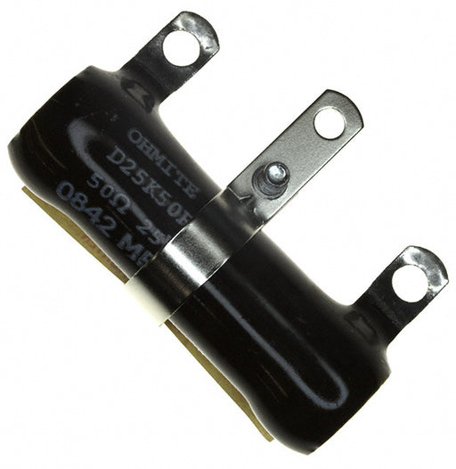 D25K50RE by Ohmite - ADJ PWR RES 50 OHM 25W CHAS MT