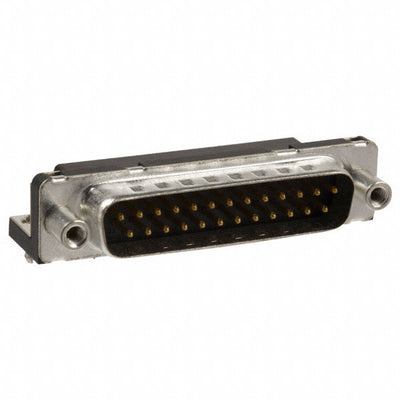 D25P13A4GV00LF by Amphenol ICC (FCI) - CONNECTOR D-SUB PLUG 25POS R/A SLDR