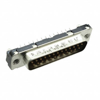 D25P24A4GX00LF by Amphenol ICC (FCI) - CONNECTOR D-SUB PLUG 25POS VERT SLDR