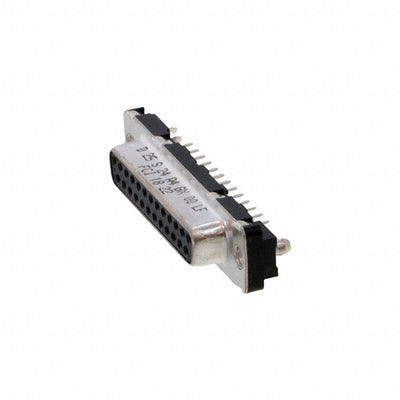 D25S24A4GX00LF by Amphenol ICC (FCI) - CONNECTOR D-SUB RCPT 25POS VERT SLDR