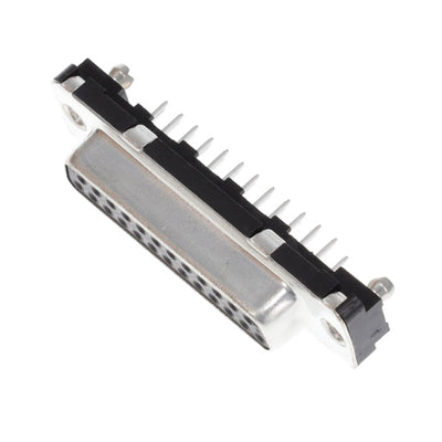 D25S24A6GL00LF by Amphenol ICC (FCI) - CONNECTOR D-SUB RCPT 25POS VERT SLDR