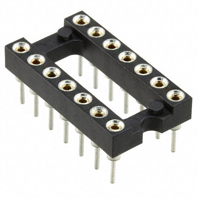 D2814-42 by Harwin Inc. - CONNECTOR IC DIP SOCKET 14POS GOLD