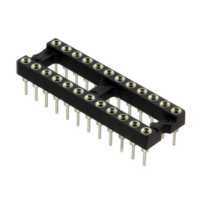 D2924-42 by Harwin Inc. - CONNECTOR IC DIP SOCKET 24POS GOLD