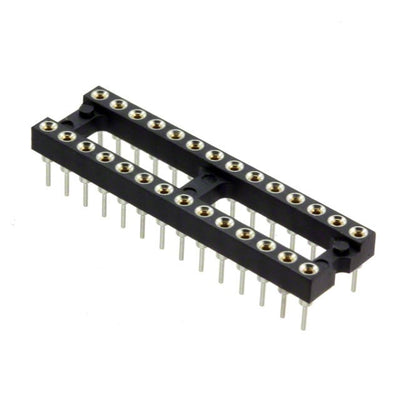 D2928-42 by Harwin Inc. - CONNECTOR IC DIP SOCKET 28POS GOLD