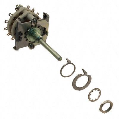 D2C0405N by Electroswitch - SWITCH ROTARY 2-5POS 250MA 115V