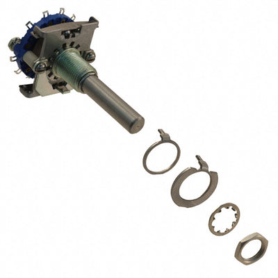 D2D0112N by Electroswitch - SWITCH ROTARY 2-12POS 250MA 115V