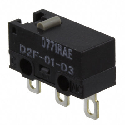 D2F-01-D3 by Omron Electronics Inc-EMC Div - SNAP ACT ION SWITCH SPDT 100MA 30V