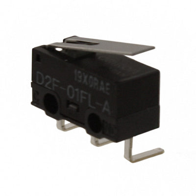 D2F-01FL-A by Omron Electronics Inc-EMC Div - SNAP ACT ION SWITCH SPDT 100MA 30V