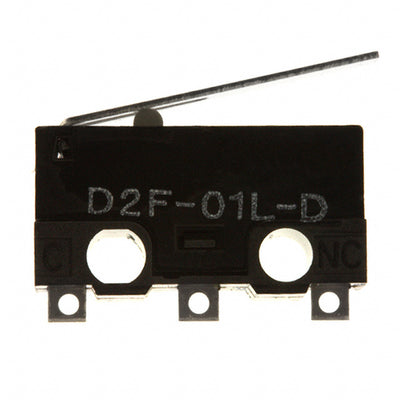 D2F-01L-D by Omron Electronics Inc-EMC Div - SNAP ACT ION SWITCH SPDT 100MA 30V