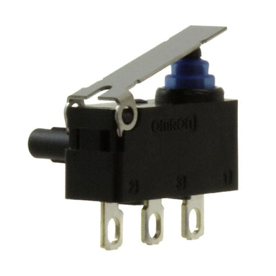 D2HWBL211HBYOMR by Omron Electronics Inc-EMC Div - SNAP ACT ION SWITCH SPDT 100MA 125V