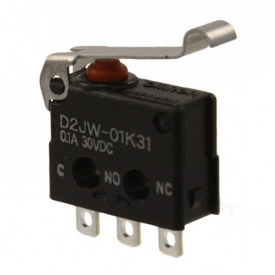 D2JW-01K31 by Omron Electronics Inc-EMC Div - SNAP ACT ION SWITCH SPDT 100MA 30V