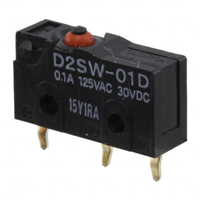 D2SW-01DS by Omron Electronics Inc-EMC Div - SNAP ACT ION SWITCH SPDT 100MA 125V